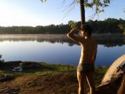 Early Morning Camping