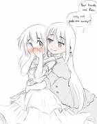 Homura Is A Bit Of A Pervert, Huh? (Art By Homura-Chu)