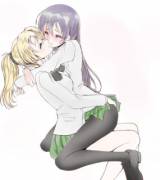 Lilly &Amp;Amp;Amp; Hanako (Katawa Shoujo)