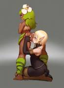 (Wakfu) Evangelyne &Amp;Amp;Amp; Amalia ♥