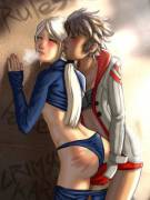 Blanche And Candela's &Amp;Quot;Battle&Amp;Quot; (Crimson-Karma) [Pokemon]