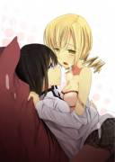 Giving In. [Puella Magi Madoka Magica]