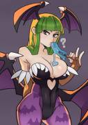 Morrigan Aensland By Splashbrush