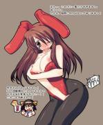 Mikuru In Her Bunny Outfit