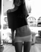 More Tight White Shorts