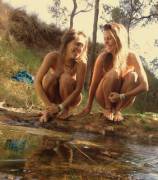 Time To Clean Up After The Nightly Festivities.