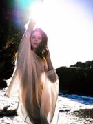 Leaning Against The Rocks