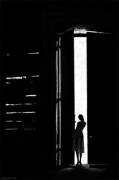 Backlit In The Doorway