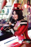 Flawless Mad Moxxi Makeup (X-Post From Our Friends At /R/Cosplaygirls )