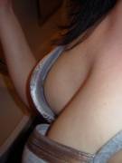 Full Cleavage To Go With The Down Bra