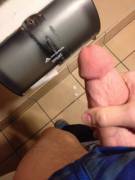 [Proof] Cum In A Public Bathroom