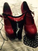 [Proof] Cum On Wife's Panties And Heels - Pic