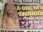 [Proof] Cum On The Front Page Of The New York Post