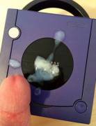 [Proof] Cum On A Game Console.