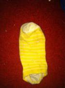 Cum On A Relative's Sock. [Proof]