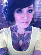 [X-Post From /R/Randomsexiness] Big Glue Eyes And An Owl.