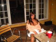 Warming Up The Deck On A Gloomy Day