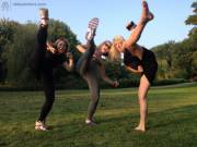 Behind The Scenes: Our All-Female Shoot Team, Kicking Butt (Masie, Kalina, And Misha)