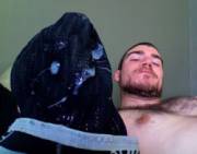 A Guy And His Cummy Jock