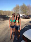 I Love How She Has That Top Button Open