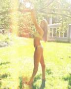 Backyard Photo Shoot.