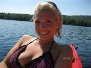 Kayaking On The Lake.