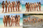 7 Ladies At The Beach