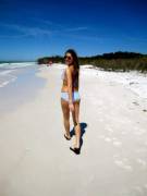 A Nice Walk On The Beach.