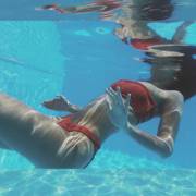 Ripples Om Thevwaters Surface Bend The Light Nicely. Ashley Sky