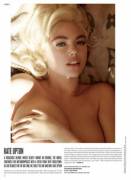 Kate Upton Doing A Monroe Pose