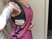 My Boyfriend Left His Shirt In My Room, So I Made A Sexy Photo Set With It. (D[F]Ab ...