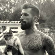 Me, My Beard And My Cat