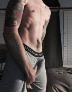 Giving This A Shot. Tatts And Abs