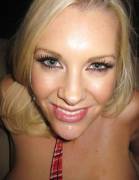 Stunning College Blonde Facial