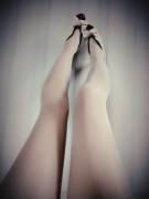 My White Pantyhose, Just Got Home And Took A Few Pics.. More? :)