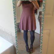 There's Just Something About Wearing Shoes That Show Off My Feet In Opaque Pantyhose ...