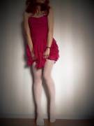 My Pick Today: White Floral Pantyhose :) The Sun Is Shining! Have A Happy Monday!