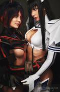 Satsuki And Ryuko By Jannetincosplay