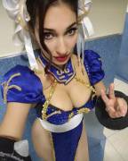 Pamela Cosplay As Chun Li