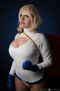 Dc Comics Power Girl By Estampidafotografia