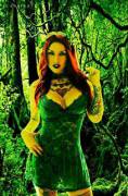 Free Design Bosomy Poison Ivy