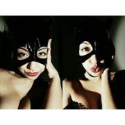 Random Girl With Catwoman's Hood