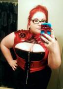 Red Lantern I Did For A Themed Fetish Party