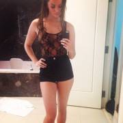 The Goddess Herself In Some Short Shorts!