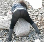 She Dropped Something...