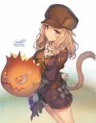 Miqo'te And Bomb