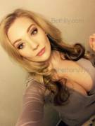 Beth Lily Selfie With Cleavage