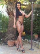 Cindy Landolt Black Bikini