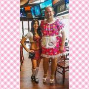 Hello Kitty Sissy Maid Out And About At The Cleveland Tilted Kilt