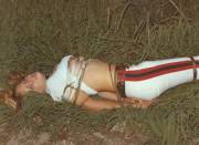 Post Game Practicing Session With Your Softball Teammate